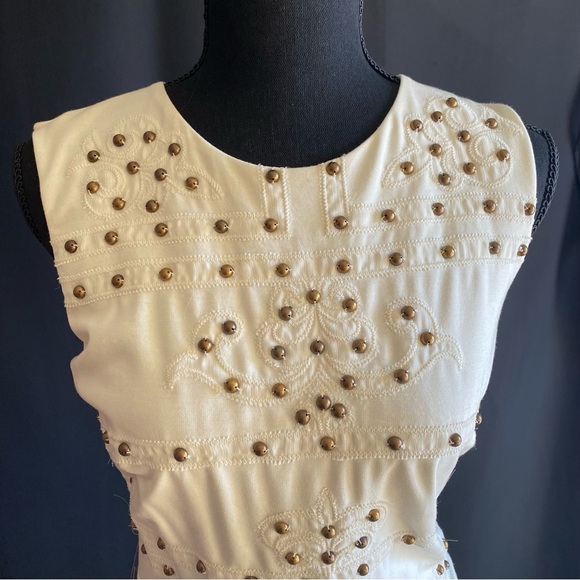 Bebe Embellished Ponte MIDI Dress - Picture 4 of 11